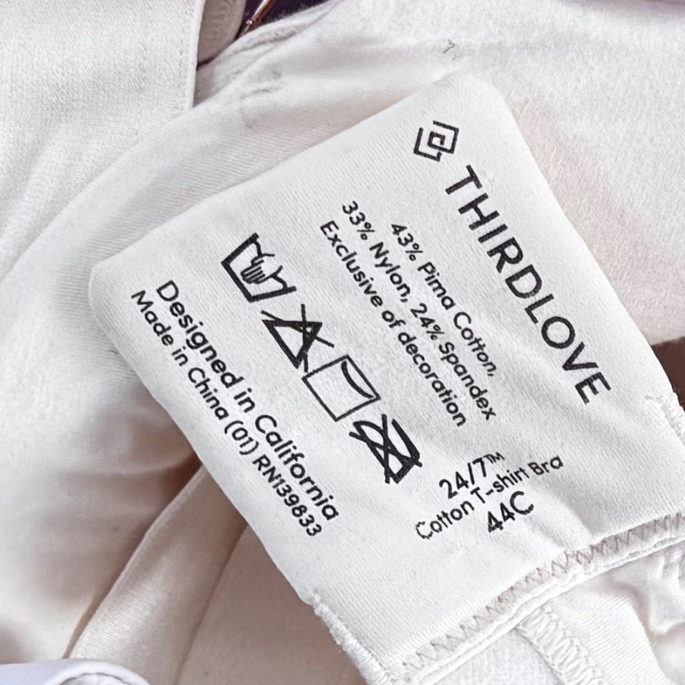 Third Love Wired Bra 44C